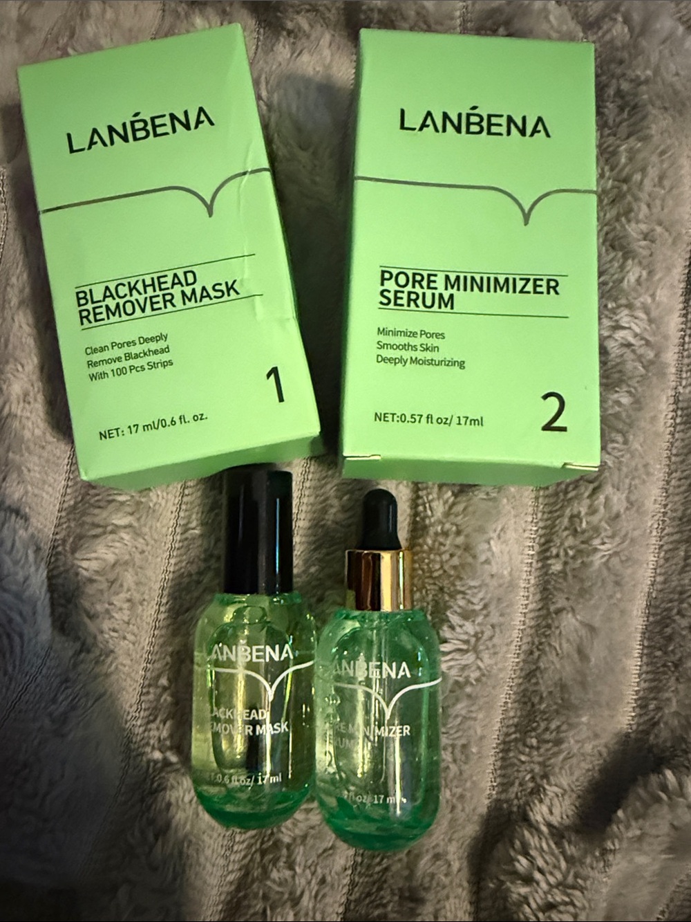Green Blackhead Remover Mask & Pore Minimizer Serum Duo